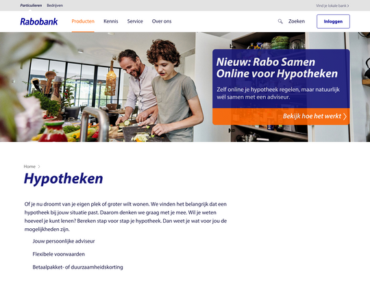 Rabobank Hypotheek Logo
