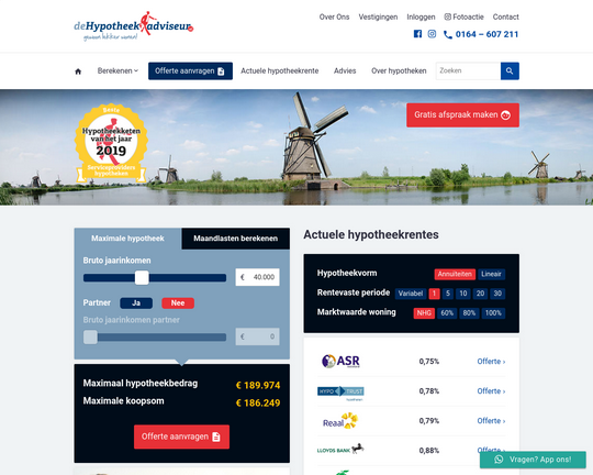 De Hypotheekadviseur Logo