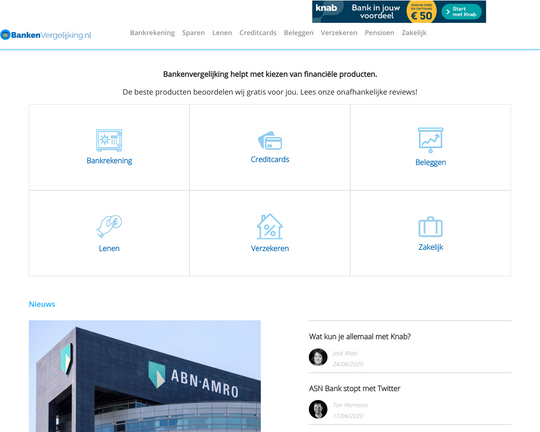Banken Vergelijking Logo