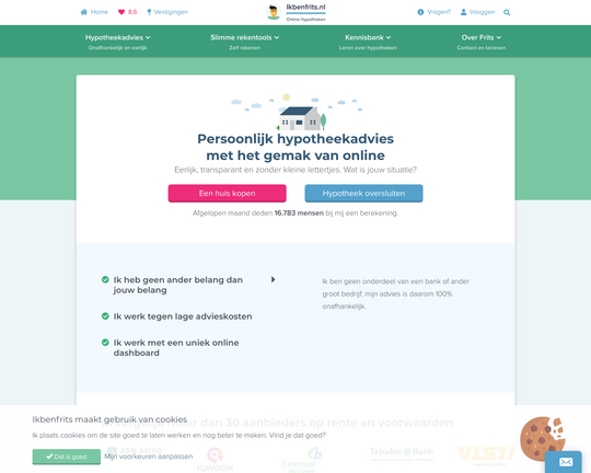 Ik Ben Frits Logo