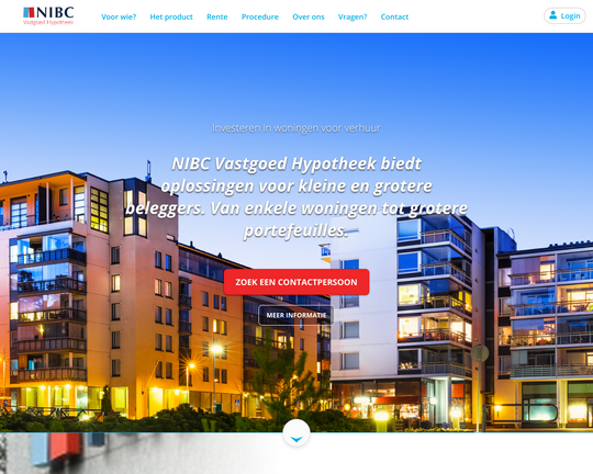 NIBC Vastgoed Hypotheek Logo