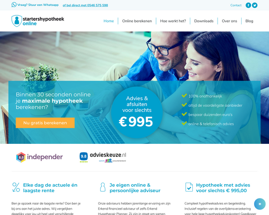Startershypotheek Online Logo